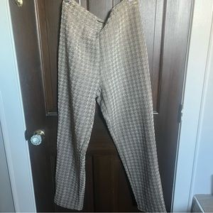 American Apparel houndstooth trousers